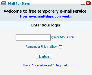 Mail for Days Desktop client