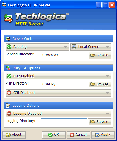 Techlogica HTTP Server