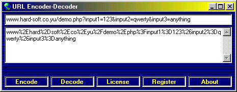 URL Encoder-Decoder