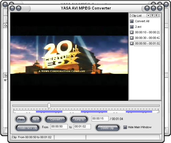 YASA AVI MPEG Converter