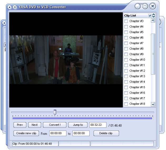 YASA DVD to VCD Converter