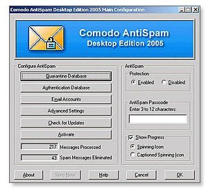 Comodo Antispam Desktop 2005