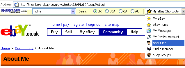 misspelled auction eBay typo finder Toolbar