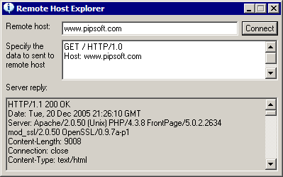 Remote Host Explorer