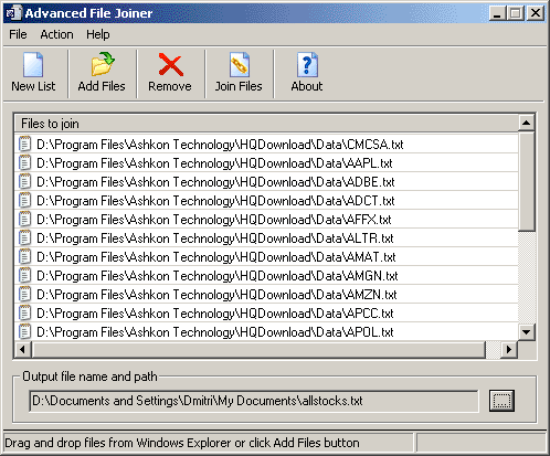 Advanced File Joiner