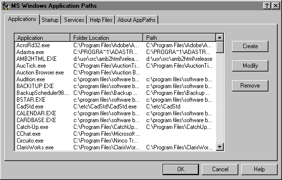 AppPaths 2000