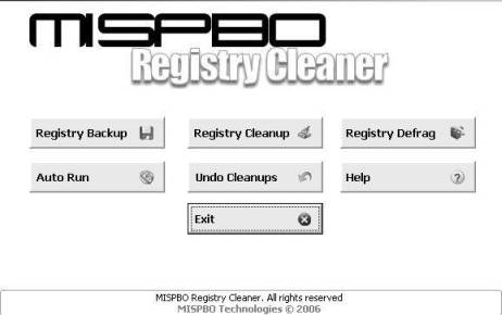 MISPBO Free Registry Cleaner