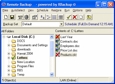 RBackup Remote Backup