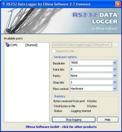 Eltima RS232 Data Logger