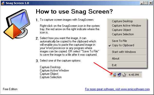 Snag Screen - Capture Screen Images