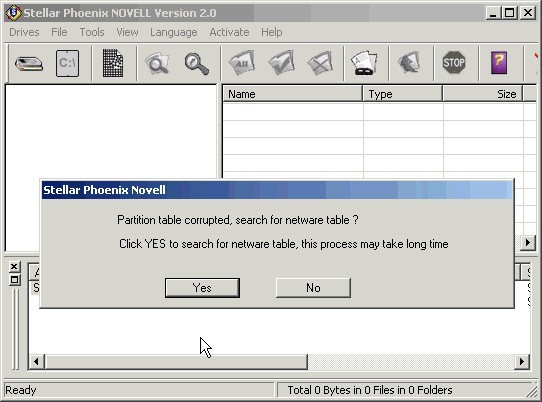 Stellar Phoenix Novel NWFS - Data Recovery Software