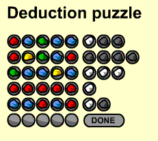Deducrion online puzzle