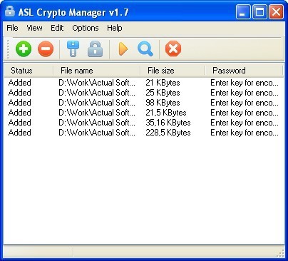 ASL Crypto Manager