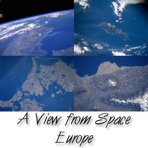 A View fom Space- Europe Screensaver
