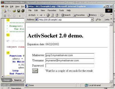 ActiveSocket Network Toolkit