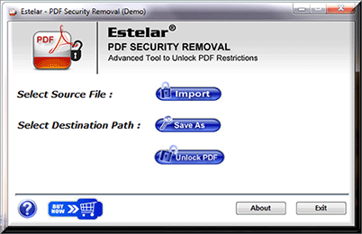 Advanced PDF restrizione Remover
