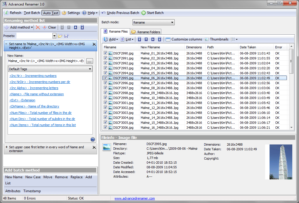 free for ios instal Advanced Renamer 3.91.0