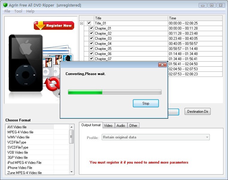 Agrin Free All DVD Ripper