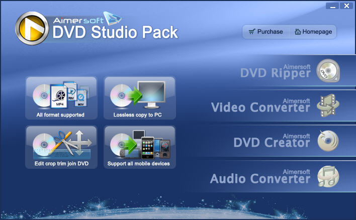 Aimersoft DVD Studio Pack