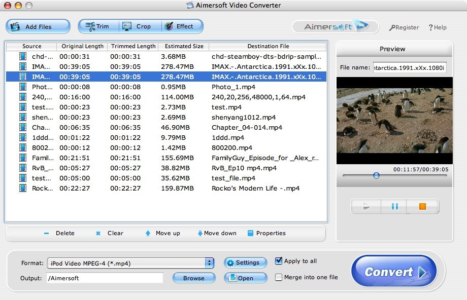 Aimersoft Mac Video Converter