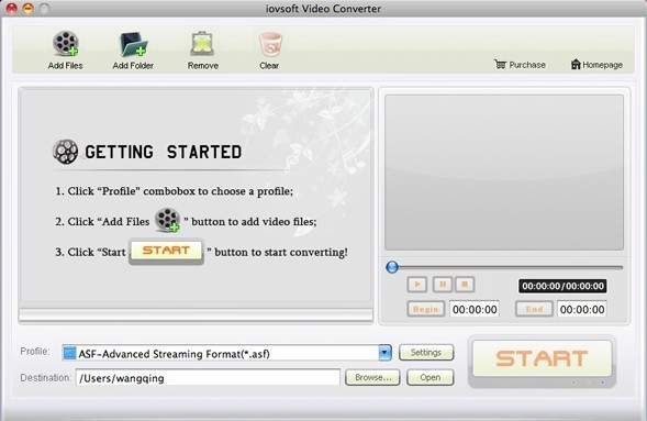 Ainsoft Video Converter for Mac