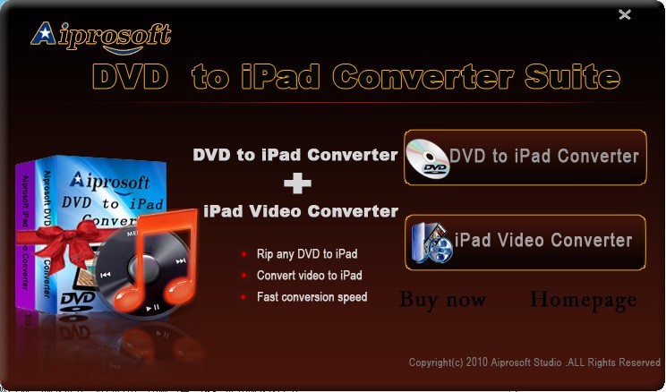 Aiprosoft iPad Converter Suite