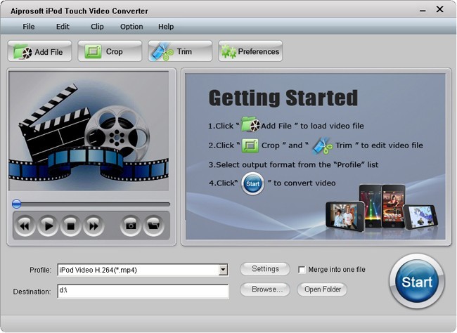 Aiprosoft iPod Touch Video Converter