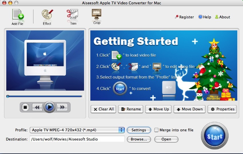 Aiseesoft Apple TV Converter for Mac