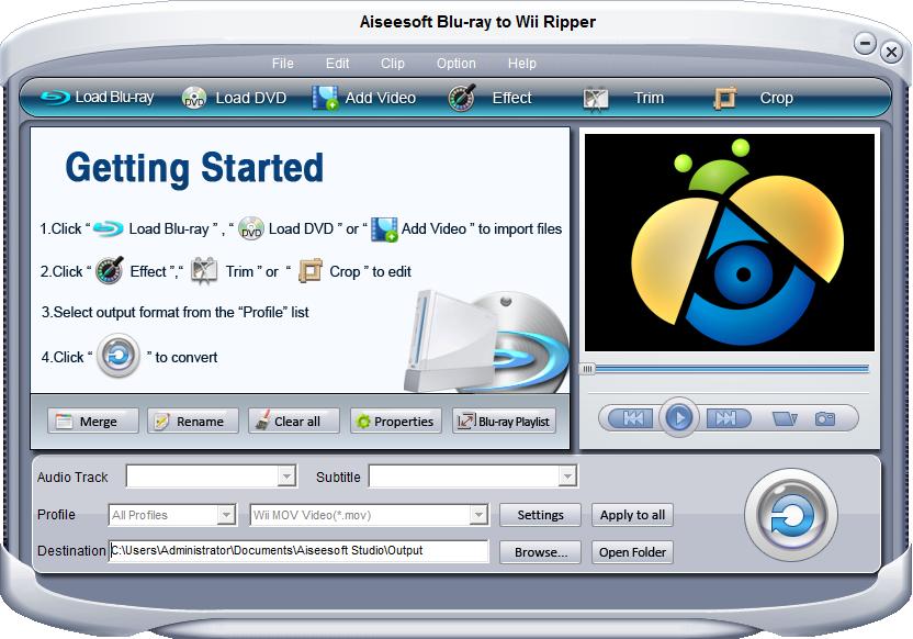 Aiseesoft Blu-ray to Wii Ripper