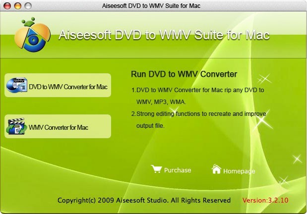 Aiseesoft DVD to WMV Suite for Mac