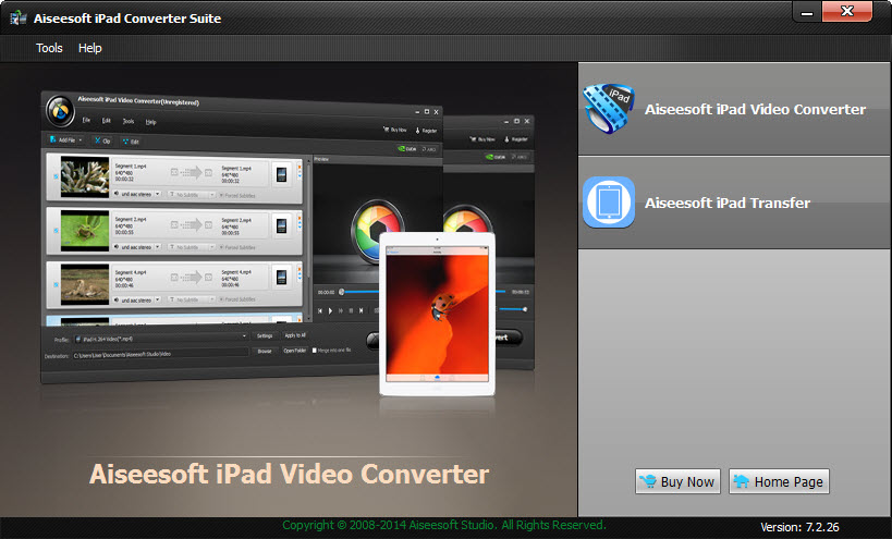 Aiseesoft iPad Video Converter 8.0.56 free