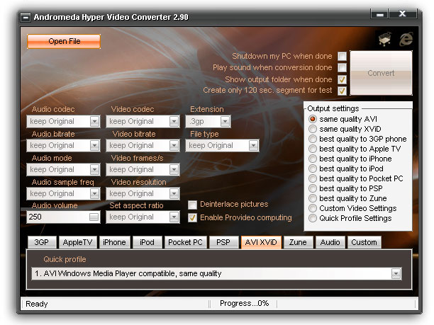 Andromeda Hyper Video Converter