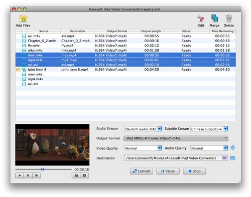 Aneesoft iPad Video Converter for Mac