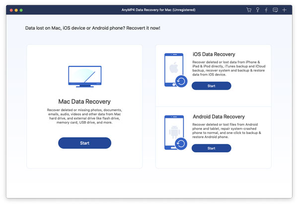 AnyMP4 Data Recovery for Mac