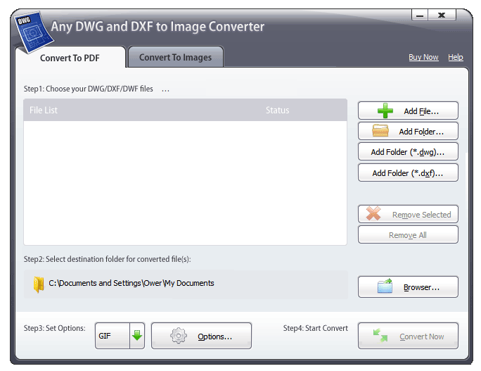 Any DWG and DXF to Image Converter 2011