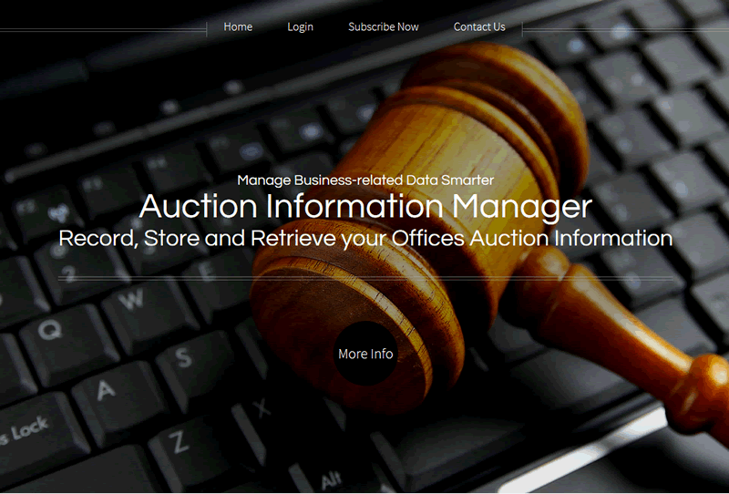 Auction Information Manager