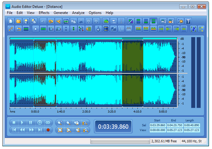 Audio Editor Deluxe