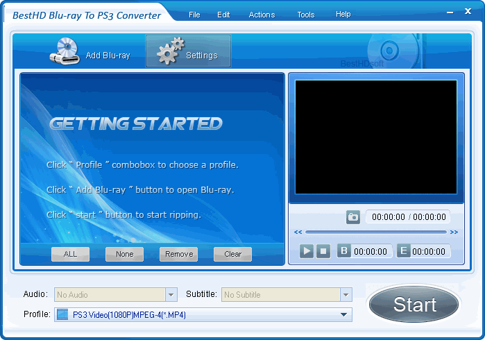 Blu-Ray to PS3 Converter