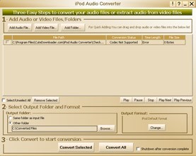CD iPod Audio Converter