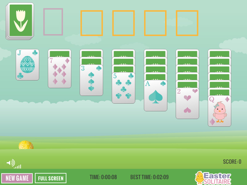 Classic Easter Solitaire