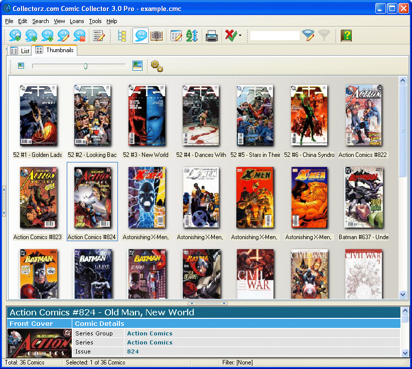 free comic collector