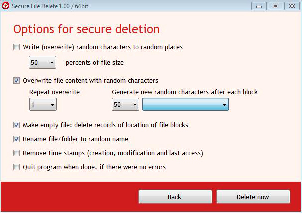 CompuRocket Secure File Delete