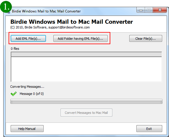 Convert EML to Mac Mail