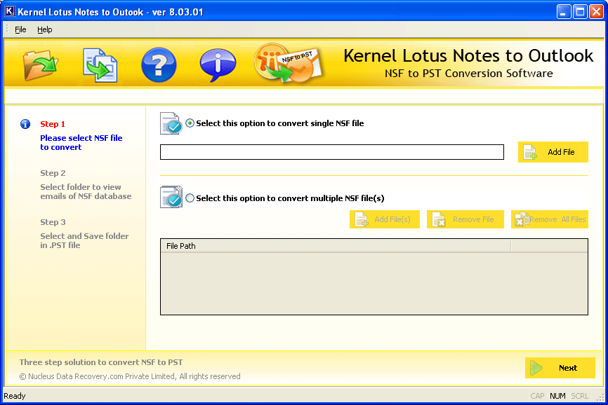 kernel for lotus notes to outlook