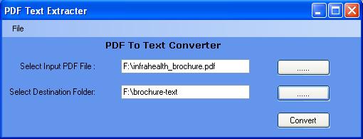 Convert PDF To Text