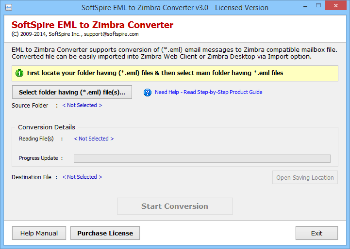 Convert Thunderbird Emails to Zimbra