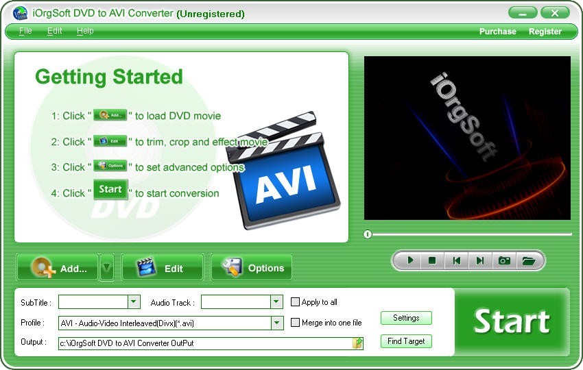 Converter123 DVD to AVI