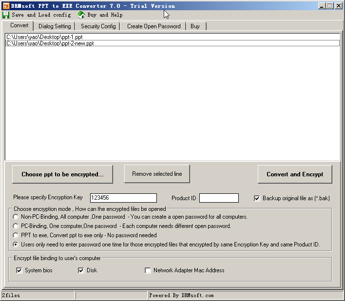 DRMsoft PPT to EXE Converter