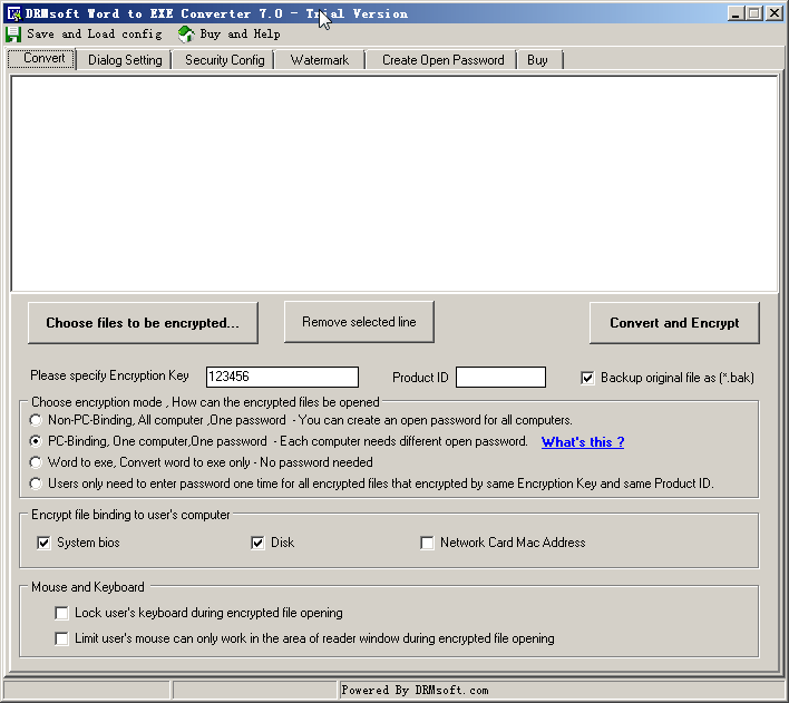 DRMsoft Word to EXE Converter