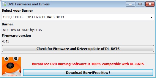 DVD Firmwares and Drivers